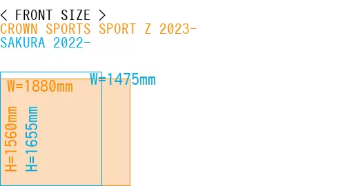 #CROWN SPORTS SPORT Z 2023- + SAKURA 2022-